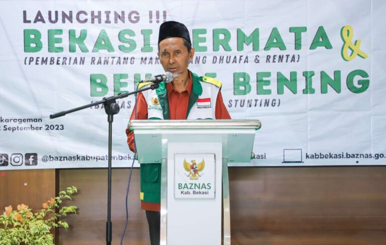 Program Bekasi Permata, Baznas Sudah Salurkan 25.784 Rantang Makan Siang untuk Dhuafa Lansia