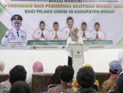 Baznas Kabupaten Bekasi Berikan Bantuan Modal Usaha Kepada 500 Pelaku UMKM