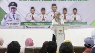 Baznas Kabupaten Bekasi Berikan Bantuan Modal Usaha Kepada 500 Pelaku UMKM