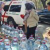 Dinkes Kabupaten Bekasi Salurkan Bantuan 23.000 Liter Air Bersih dan 1.695 Galon Air Mineral