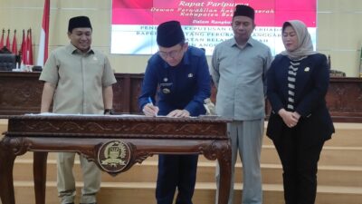 DPRD Kabupaten Bekasi Setujui Raperda Perubahan Tahun Anggaran 2023