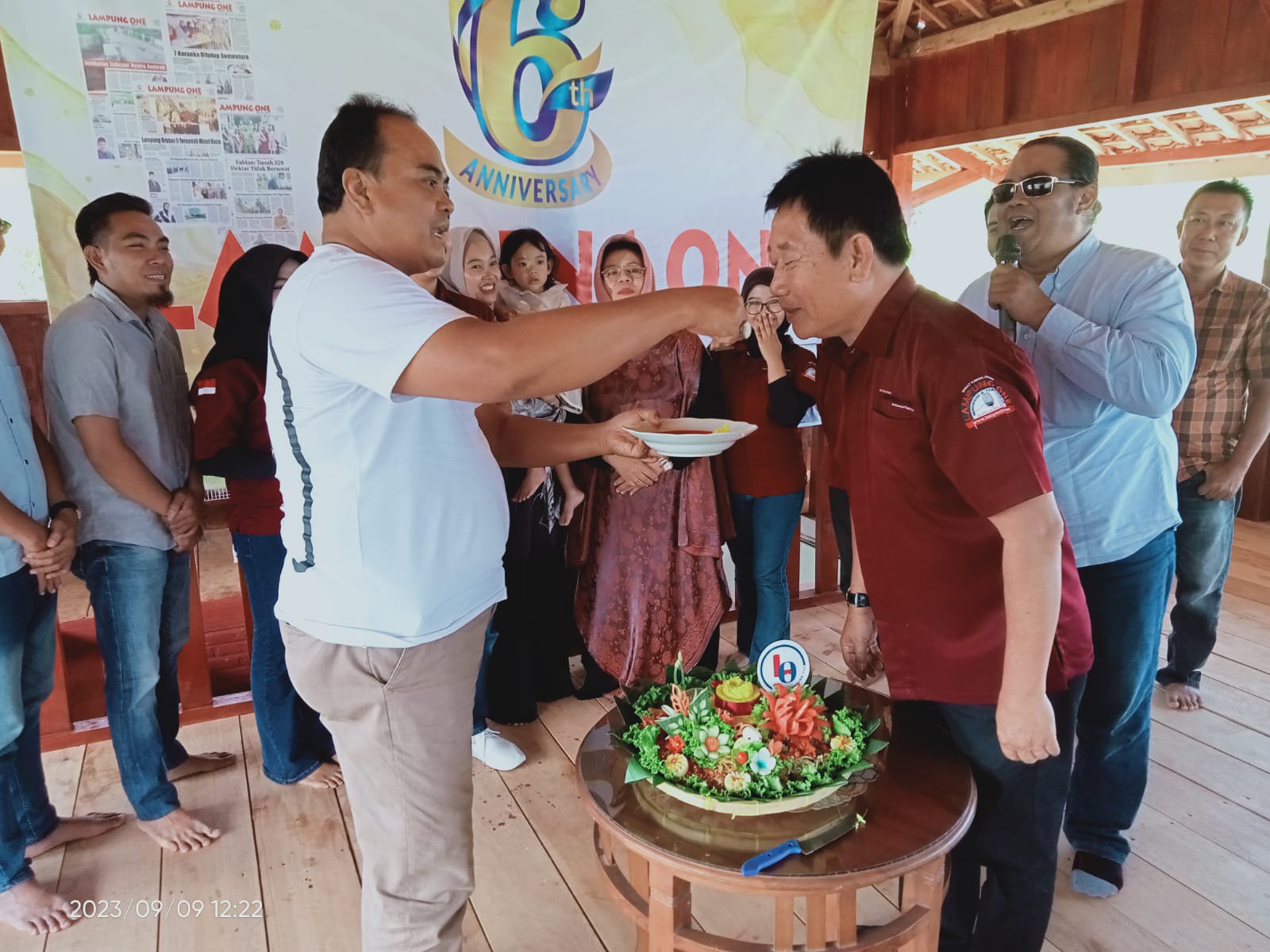 Enam Tahun Untuk Semangat Terus Berkarya Ujar Pimpred Lampung One Munzir SE