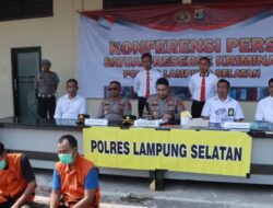 Pelaku Curas Gorok Leher Sopir Travel di Tangkap Tekab 308  Polres Lampung Selatan