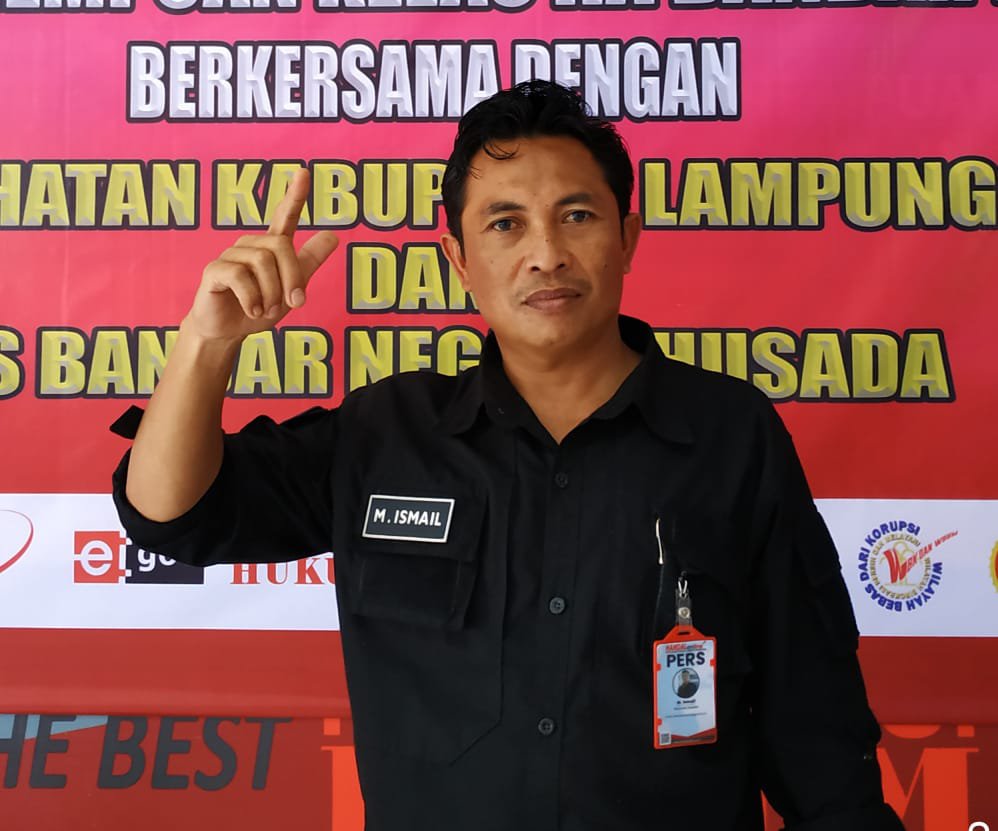 Pelaku di Duga Penganiaya Jurnalis di Tangkap,Ismail Beri" Apresiasi Kinerja Reksrim Polres Pesawaran"