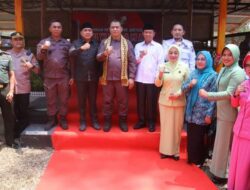 Bupati dan wakil Bupati Lampung Utara Menghadiri Peresmian Rumah Restorative Justice (Rumah Damai)