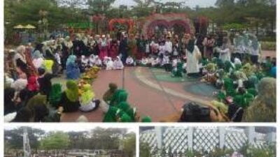 Pawai Ta’aruf dan Lomba Tumpeng Meriahkan Hari Santri Bersama Kelompok Belajar Madrasah Darussalam Annajah Bojongmangu