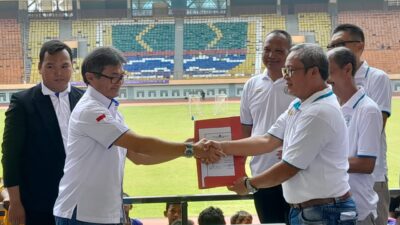 Hamun Sutisna Kembali Ketuai Askab PSSI Kabupaten Bekasi Periode 2023-2027