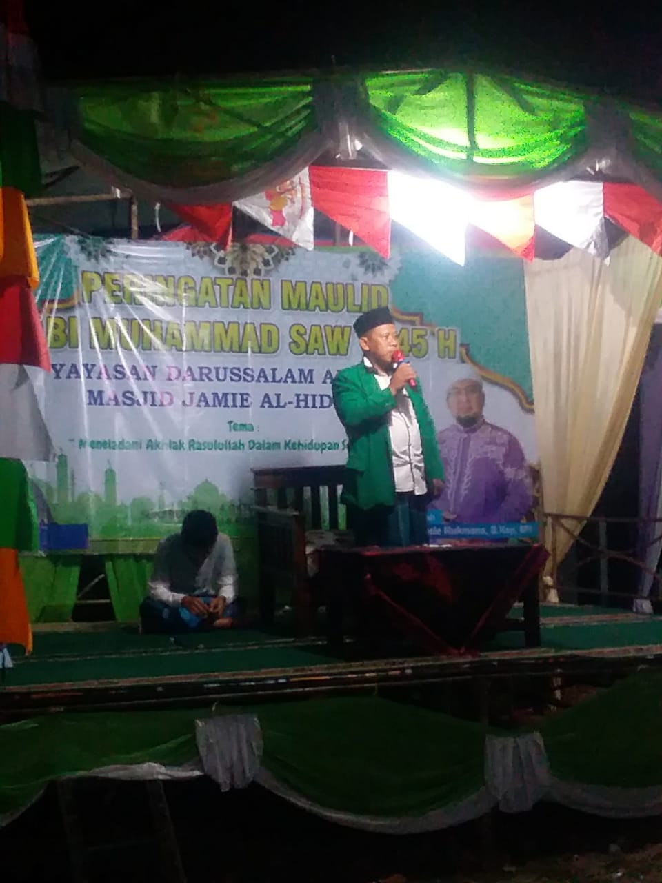 Yayasan Darussalam Annajah dengan DKM Masjid Al-Hidayah Sajikan Kreatifitas Anak pada Peringatan Maulid Nabi Muhammad SAW