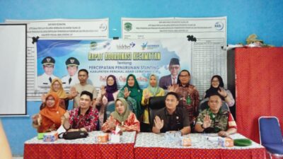 Polsek Talang Ubi Hadiri Rapat Koordinasi Terkait Stunting,