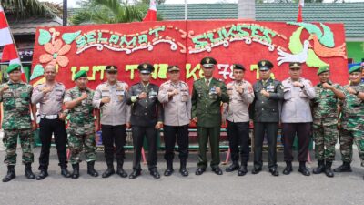 PJU Polres PALI Serbu Markas Militer 404-03 Talang Ubi