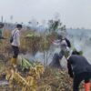 Kembali Terpantau Titik Hotspot Kebakaran Hutan Diwilaya Hukum Polsek Talang Ubi