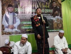 KH Malik Hadir Diacara Maulid Nabi di Rumah H Fauzi Cahyo Purnomo