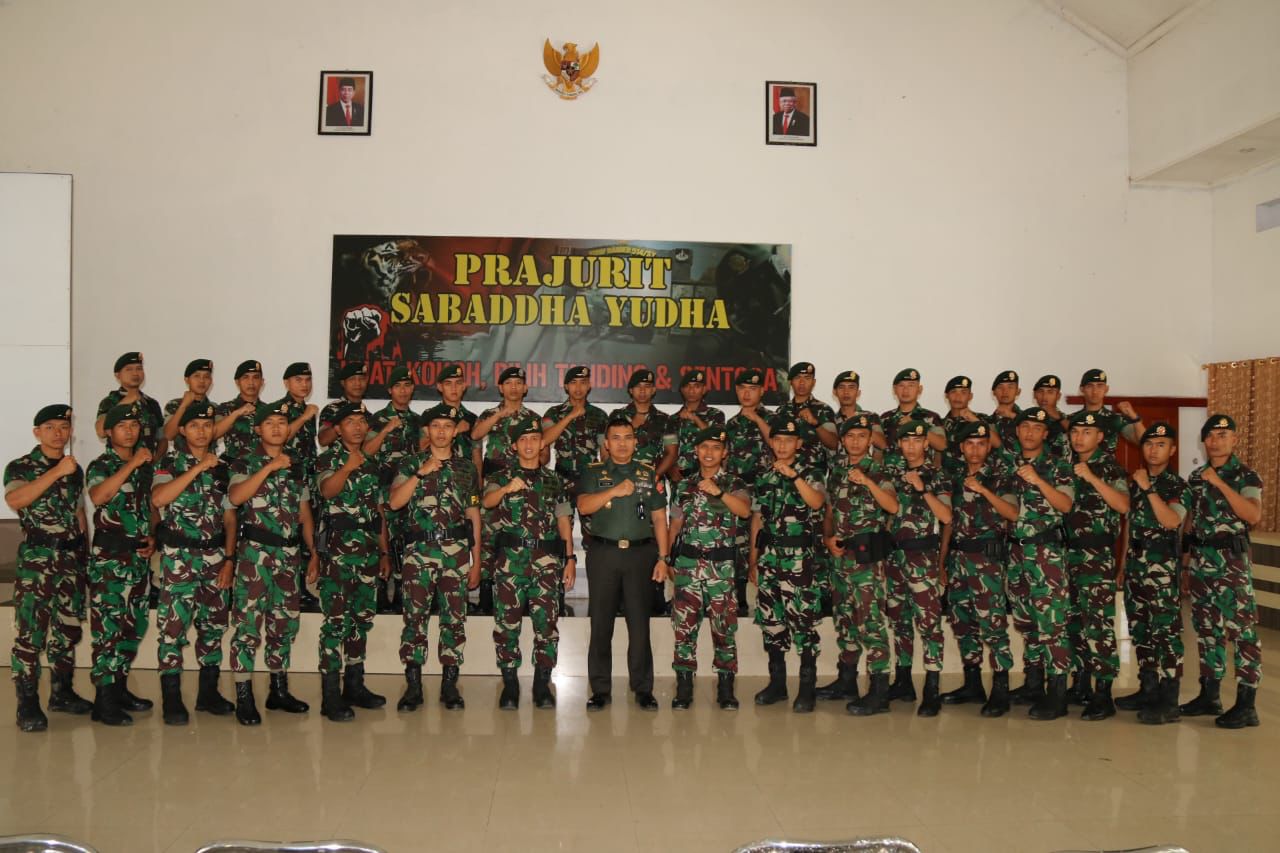 Rombongan Tim Hukum datang ke Mayonif Raider 514/SY