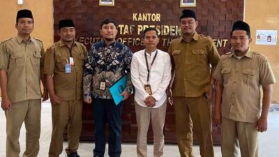 Hari ke 4 Longmarch, Sejumlah Guru Honor Agama Islam Bekasi, Audensi Bersama Staf Presiden