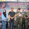 Semarakkan HUT ke 78 TNI, Kodim 0822 Bondowoso Gelar Jalan Sehat Dengan Doorprize Sepeda Motor