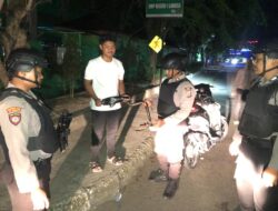 Team Patroli Polres Langsa Dengan Tegas Tetapi Humanis Menertipkan Balap Liar