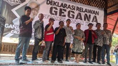 Deklarasi GEGANA untuk Kemenangan Ganjar Pranowo di Kabupaten Lumajang