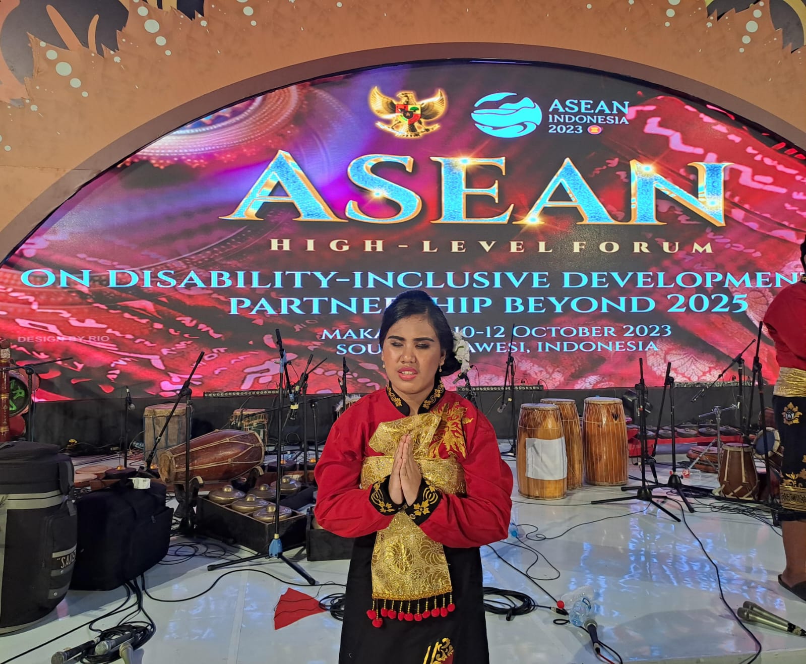 Dari 9 Negara, Gadis Asal Bali Meriahkan Gala Dinner dan Art Perfomance ASEAN High-Level Forum