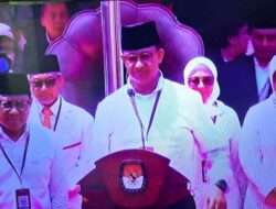 Pasangan AMIN Daftar Pertama ke KPU