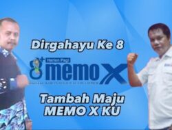 Jelang HUT Ke 8, MEMO X Dibanjiri Ucapan dari Berbagai Kalangan