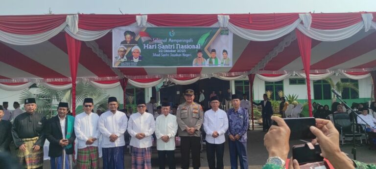 Kapolres PALI Hadiri Upacara Peringatan Hari Santri Nasional Tahun 2023