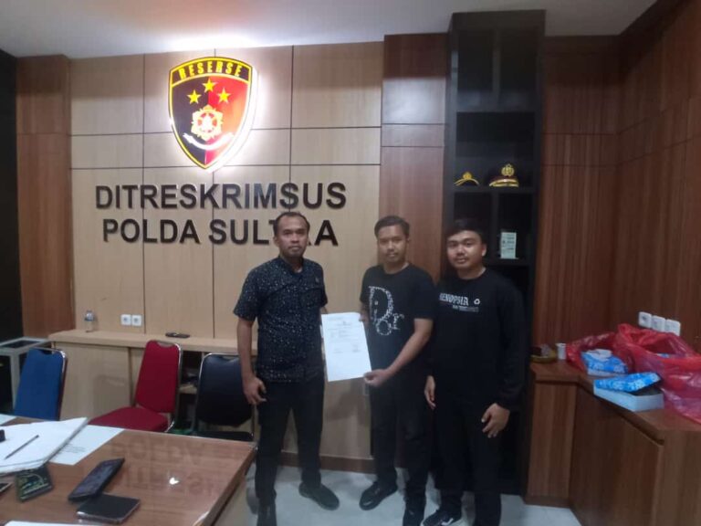 PT.WIN Resmi Di Laporkan Di Ditreskrimsus Oleh Aliansi Masyarakat Sultra Menggugat (AMSM). 