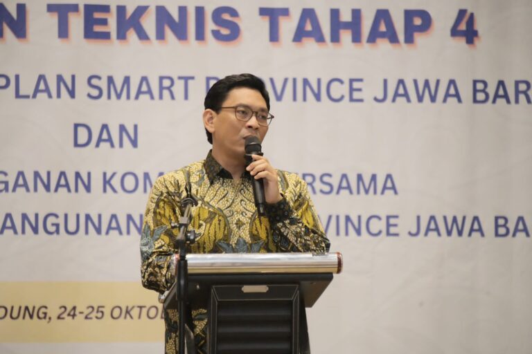 Masterplan Jabar Smart Province Rampung Pemdaprov Terima Kasih Asistensi Tim Ahli Kemen Kominfo