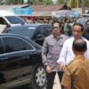 Pengamanan kunjungan kerja President RI Jokowidodo Ke Lampung Tengah