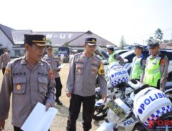 Jelang Pemilu 2024, Polres Lampung Utara Cek Sarana dan Prasarana