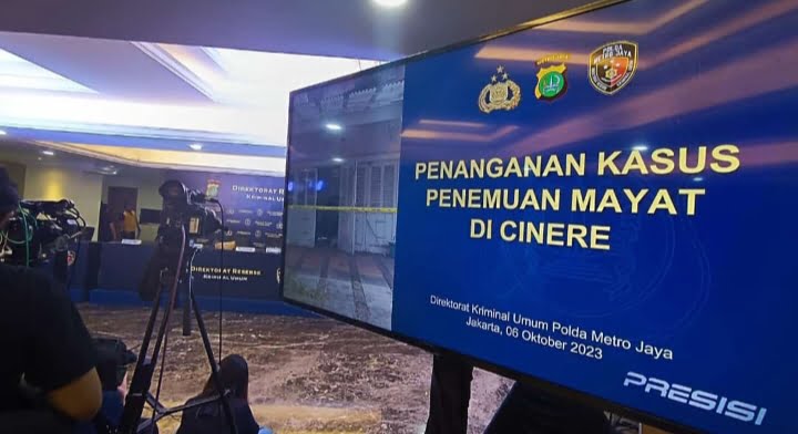 Ditreskrimum Polda Metro Jaya Ungkap Mayat Kerangka Ibu-Anak di Cinere Depok