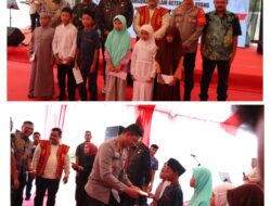 Kapolrestabes Medan Hadiri Ground Breaking Pembangunan Kolam Retensi di Kecamatan Medan Selayang