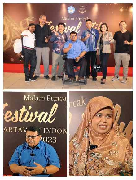 Ketua Umum PPDI Hadiri Acara Puncak Festival Film Wartawan Indonesia XIII Tahun 2023