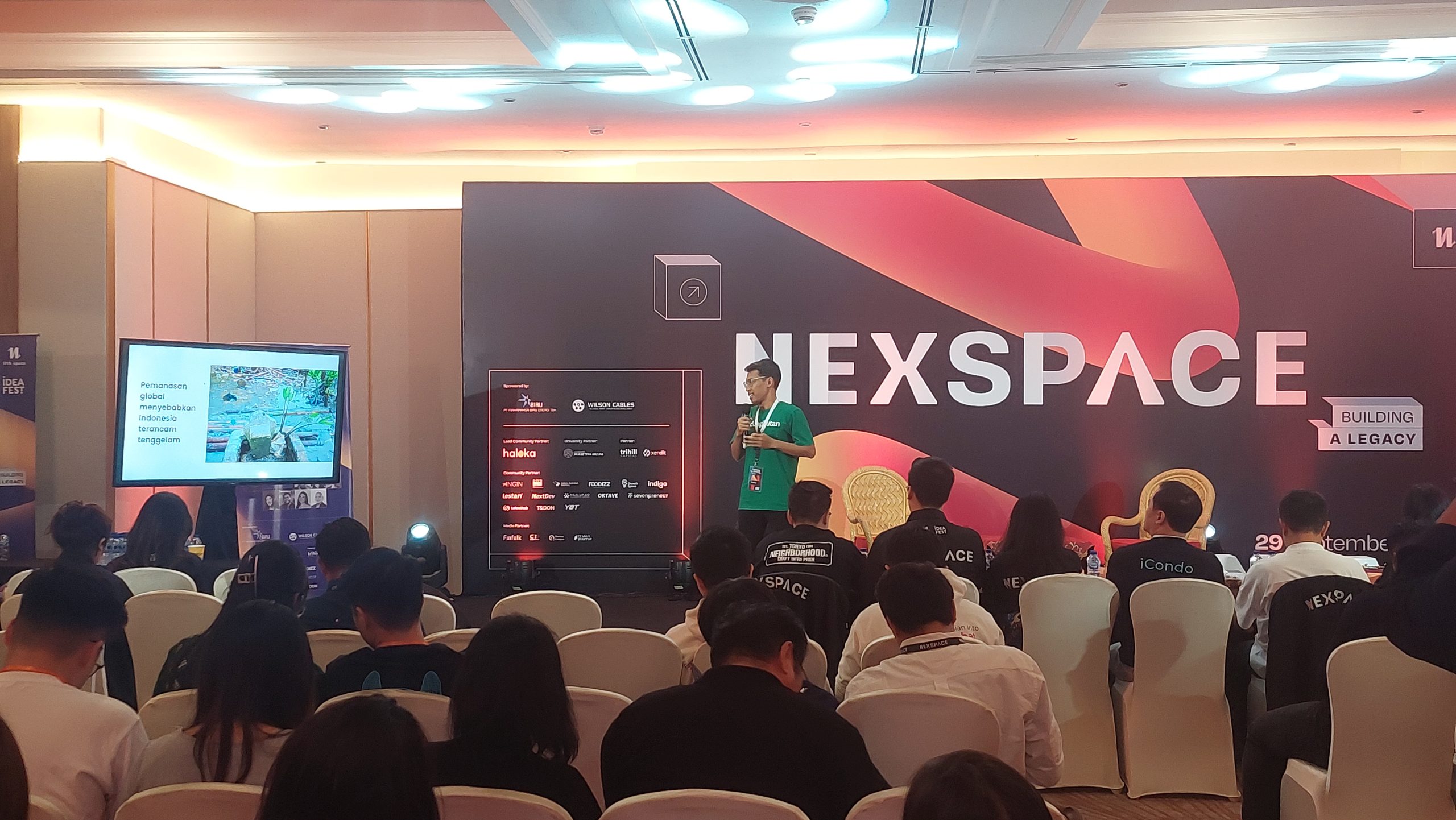 LindungiHutan Masuk TOP 9 Kompetisi Startup NEXSPACE 2023