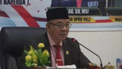 Ketua DPRD PALI H Asri AG Tunda Paripurna Lima Poin Prioritas Pembangunan Kabupaten PALI Hingga Pekan Depan