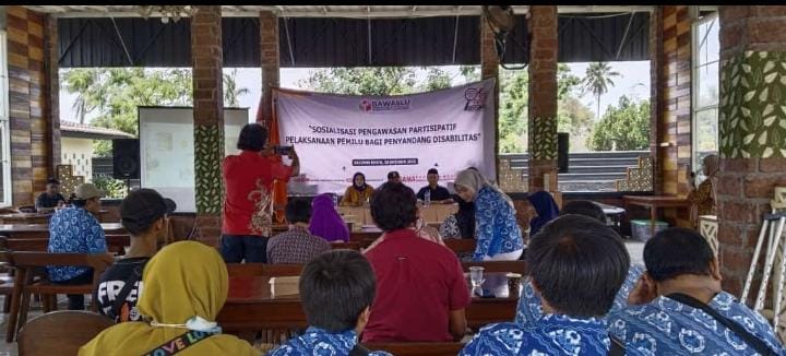 Bawaslu Kota Lumajang Ajak Penyandang Disabilitas Aktif Awasi Tahapan Pemilu