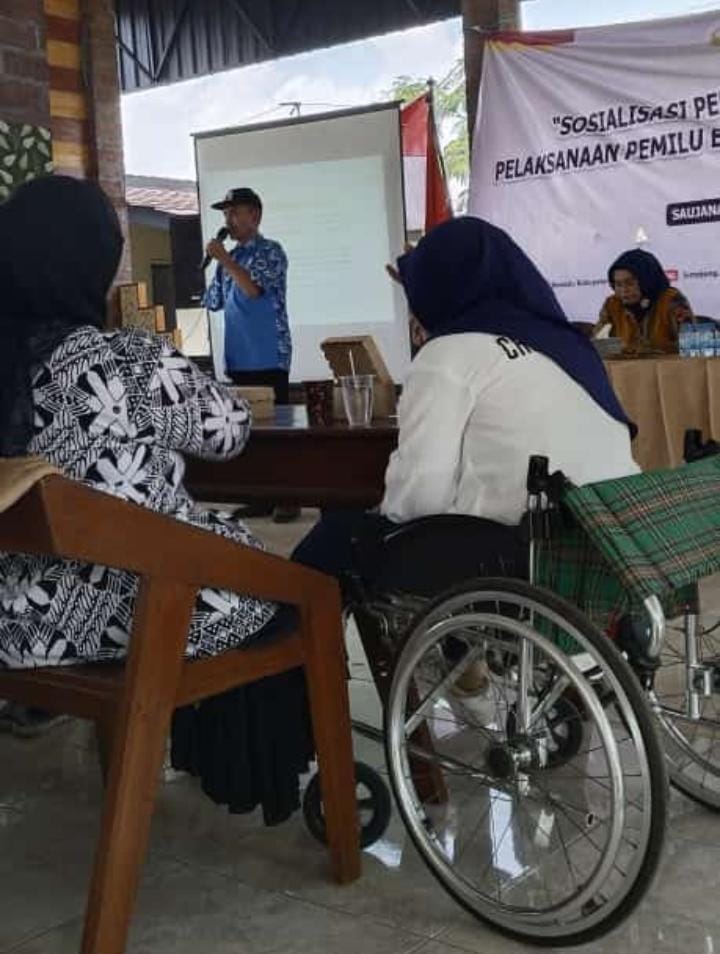 Bawaslu Kota Lumajang Ajak Penyandang Disabilitas Aktif Awasi Tahapan Pemilu