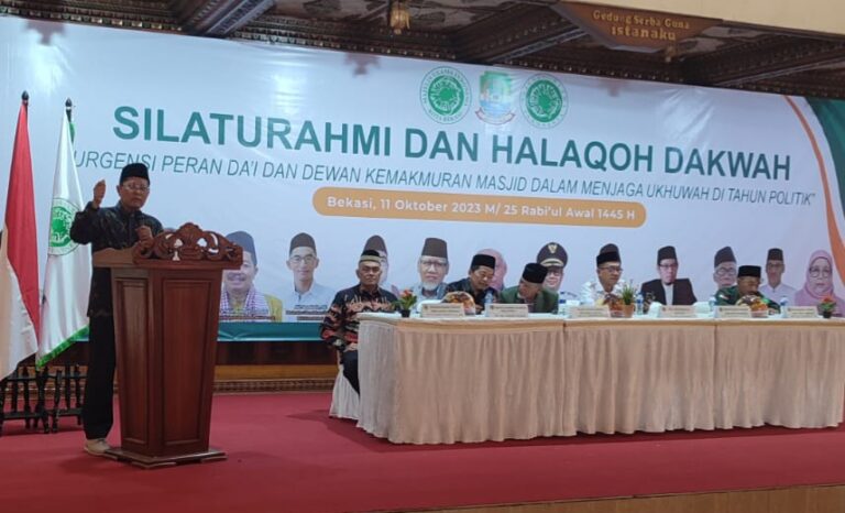 Di Hadapan Para Dai Bekasi, Kiai Cholil Jelaskan Rambu-Rambu Hadapi Pemilu