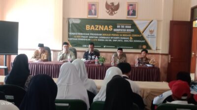 Baznas Gelar Program Bekasi Peduli dan Bekasi Cerdas di Kecamatan Bojongmangu