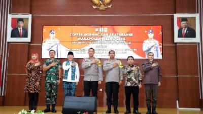 Hadiri Coffee Morning Polres Metro Bekasi, Dani Ramdan Dukung Sukseskan Pemilu 2024 Aman dan Damai