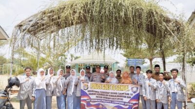 Antisipasi Bullying,  Polres  Lampung Utara Tingkatkan Sambangi Sekolah di  SD,  SMP Hinga SMA