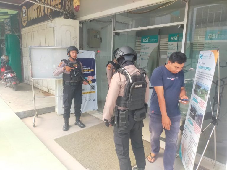 Polres Aceh Tamiang Melalui Personel Sat Mamapta Melaksanakan Patroli Mencegah Gangguan Keamanan