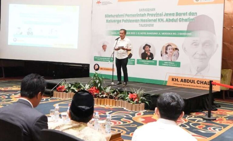 Bey Machmudin Ajak Masyarakat Teladani KH. Abdul Chalim Pahlawan Nasional asal Jabar yang Rendah Hati dan Sederhana