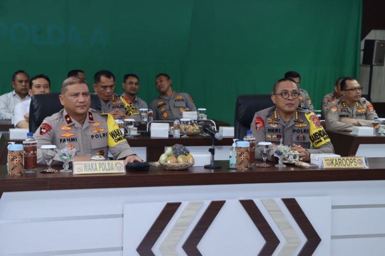 Waka Polda Aceh Menghadiri Syukuran Hut Ke 72 Humas Polri