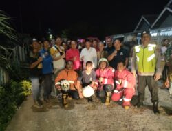 Telah Terjadi Kebakaran Sebuah Rumah Semi Permanen di Simpang Bandara PALI