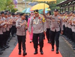 Kapolda Aceh Meminta Seluruh Personel Polri Khususnya Polres Aceh Tamiang Menjaga Netralitas