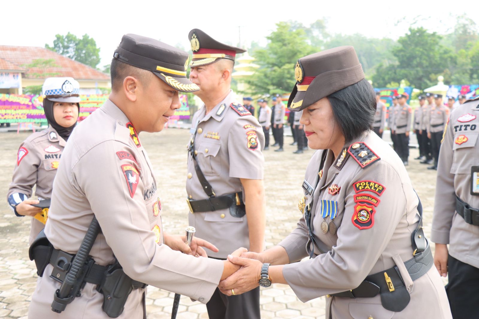 Kompol Farida Farillah SH, Resmi Menjabat Sebagai WAKA Kepolisian Resort PALI