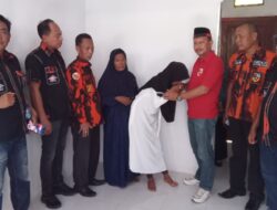 TIM Bedah Rumah MPC PP Kabupaten Bekasi Selesai Perbaiki Rumah Yatim di Muaragembong