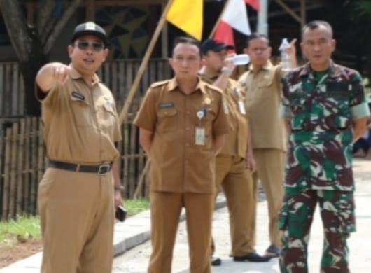 Kadis PerKimtan Kabupaten Bekasi Pantau Sarana P2WKSS