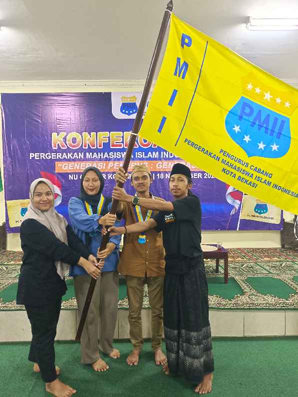 Rahbar Ayatullah & Afifah Muhklis Terpilih Sebagai Ketua PC. PMII & Ketua Kopri PC PMII Kota Bekasi