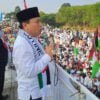 Ketua DPRD Kabupaten Bekasi BN.Holik Qodratulloh Dalam Aksi Bela Palestina : Penjajahan diatas Dunia Harus dihapuskan